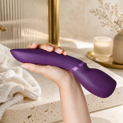We-Vibe Wand 2 Rechargeable Silicone Massager App Compatible Wand Vibrator