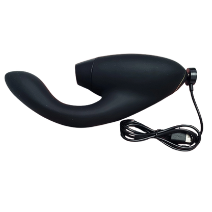 Womanizer Duo 2 Rechargeable Silicone Clitoral and G-Spot Stimulator