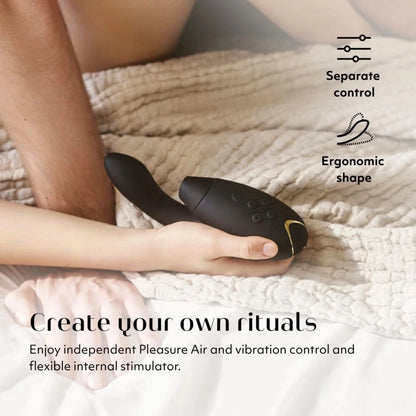 Womanizer Duo 2 Rechargeable Silicone Clitoral and G-Spot Stimulator