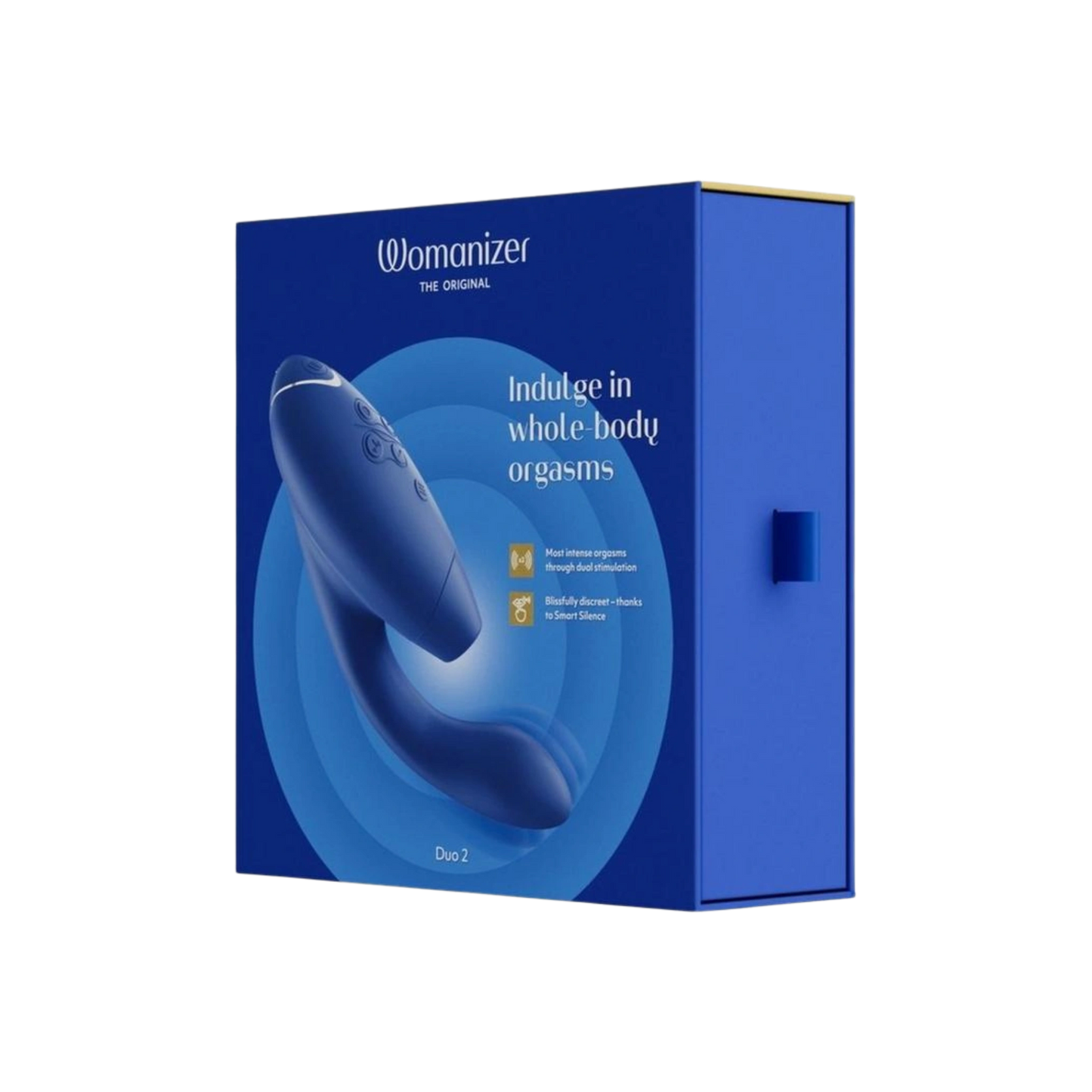 Womanizer Duo 2 Rechargeable Silicone Clitoral and G-Spot Stimulator