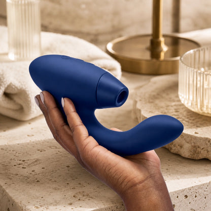 Womanizer Duo 2 Rechargeable Silicone Clitoral and G-Spot Stimulator