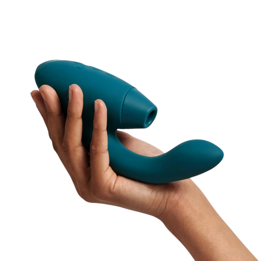 Womanizer Duo 2 Rechargeable Silicone Clitoral and G-Spot Stimulator