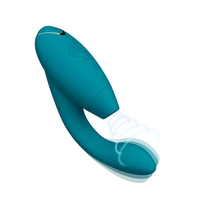 Womanizer Duo 2 Rechargeable Silicone Clitoral and G-Spot Stimulator