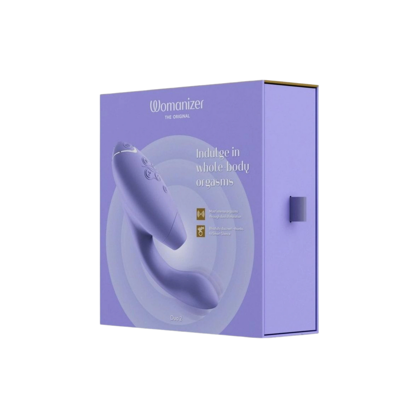 Womanizer Duo 2 Rechargeable Silicone Clitoral and G-Spot Stimulator