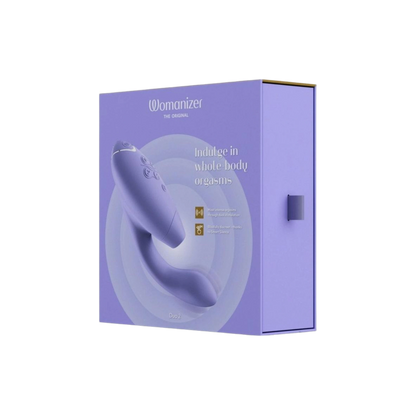 Womanizer Duo 2 Rechargeable Silicone Clitoral and G-Spot Stimulator