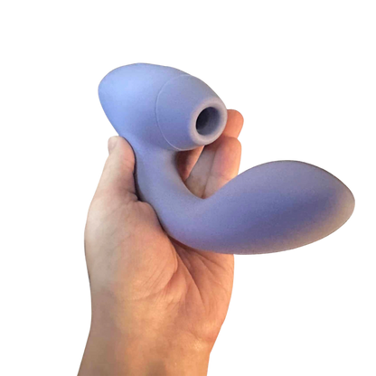 Womanizer Duo 2 Rechargeable Silicone Clitoral and G-Spot Stimulator