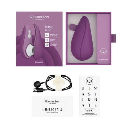 Womanizer Liberty 2 Rechargeable Silicone Clitoral Stimulator