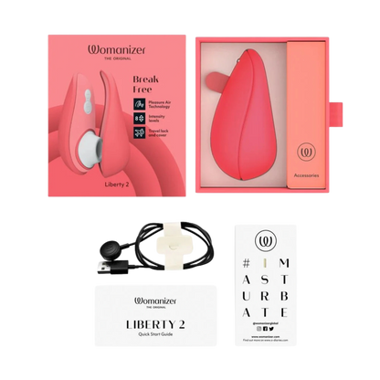 Womanizer Liberty 2 Rechargeable Silicone Clitoral Stimulator