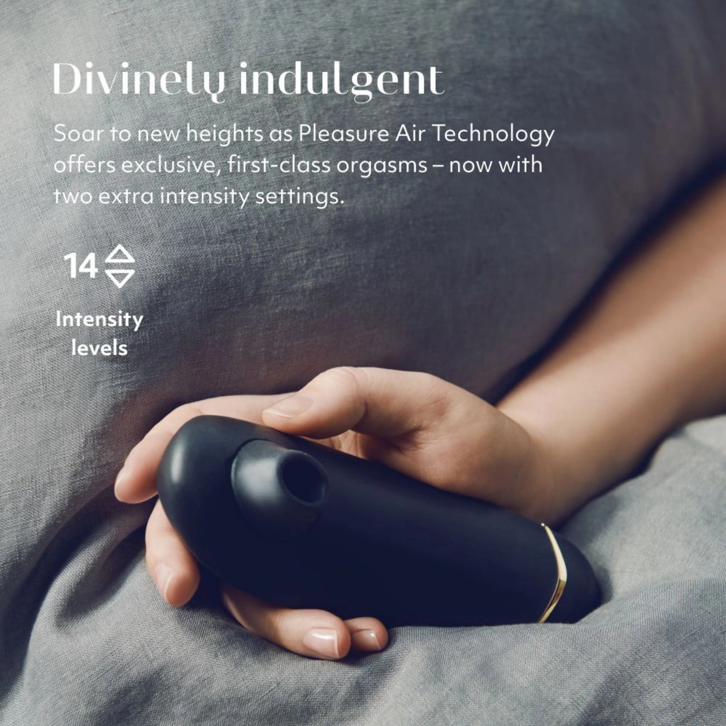 Womanizer Premium 2 Rechargeable Silicone Clitoral Suction Stimulator
