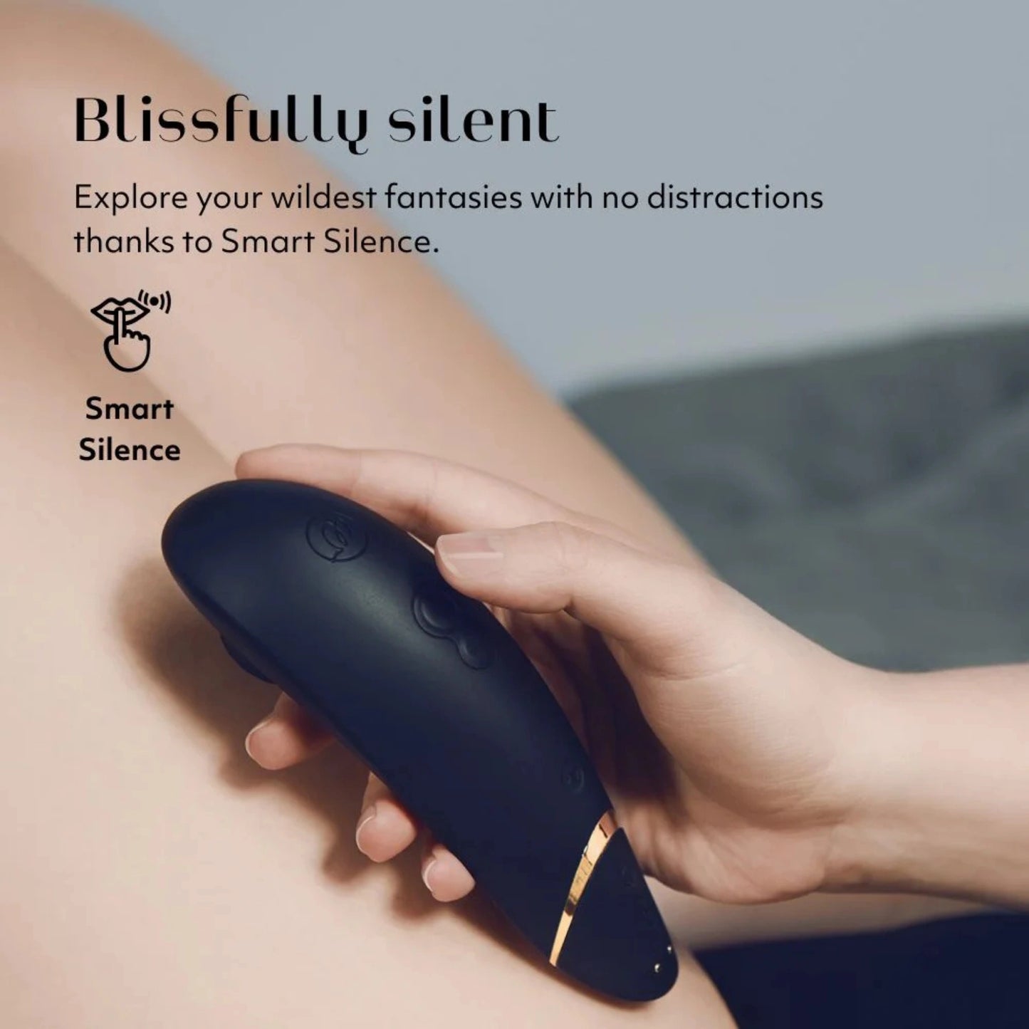 Womanizer Premium 2 Rechargeable Silicone Clitoral Suction Stimulator