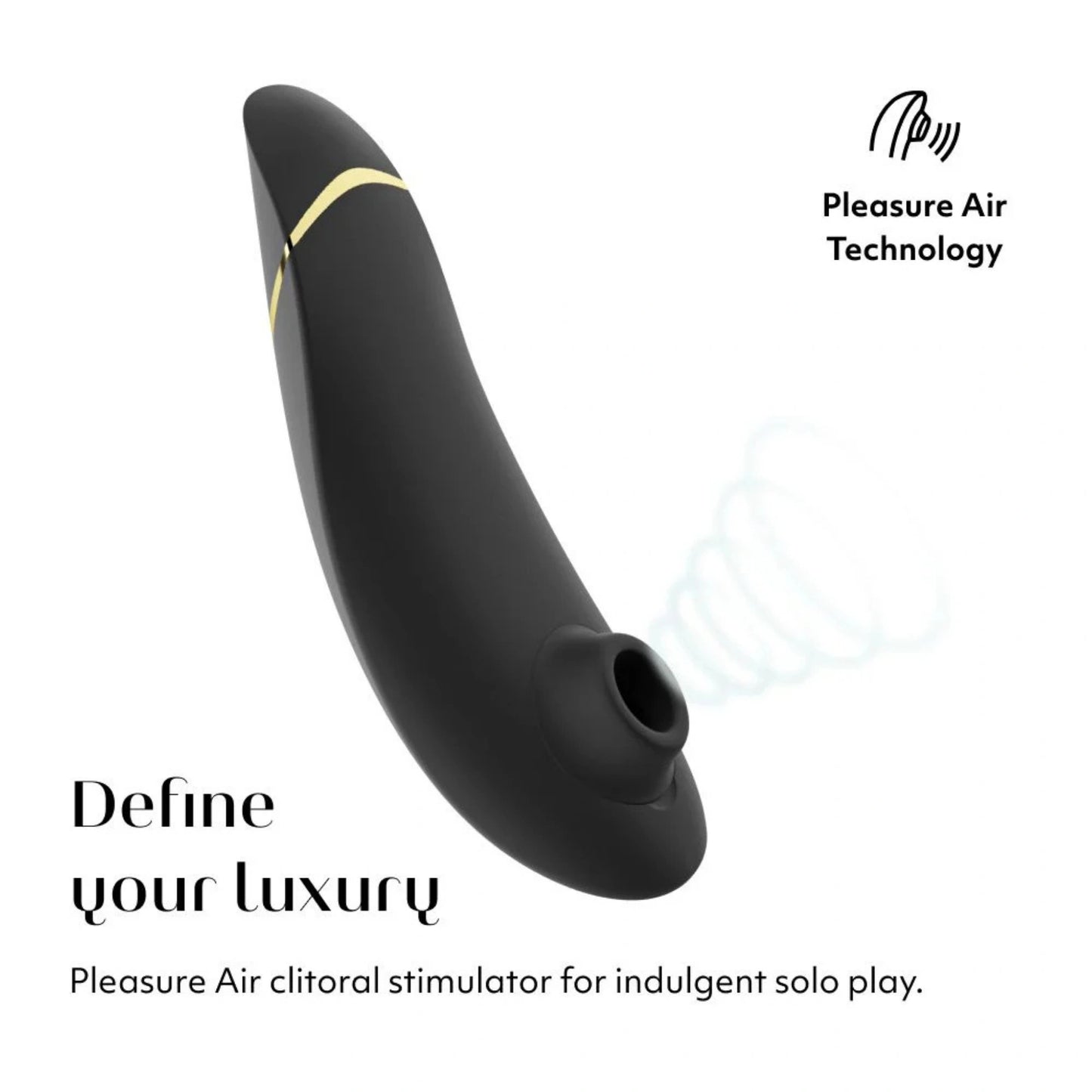 Womanizer Premium 2 Rechargeable Silicone Clitoral Suction Stimulator