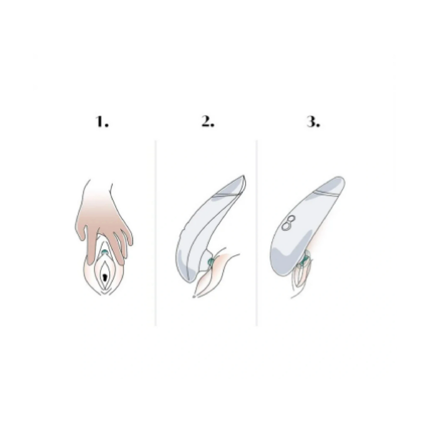 Womanizer Premium 2 Rechargeable Silicone Clitoral Suction Stimulator