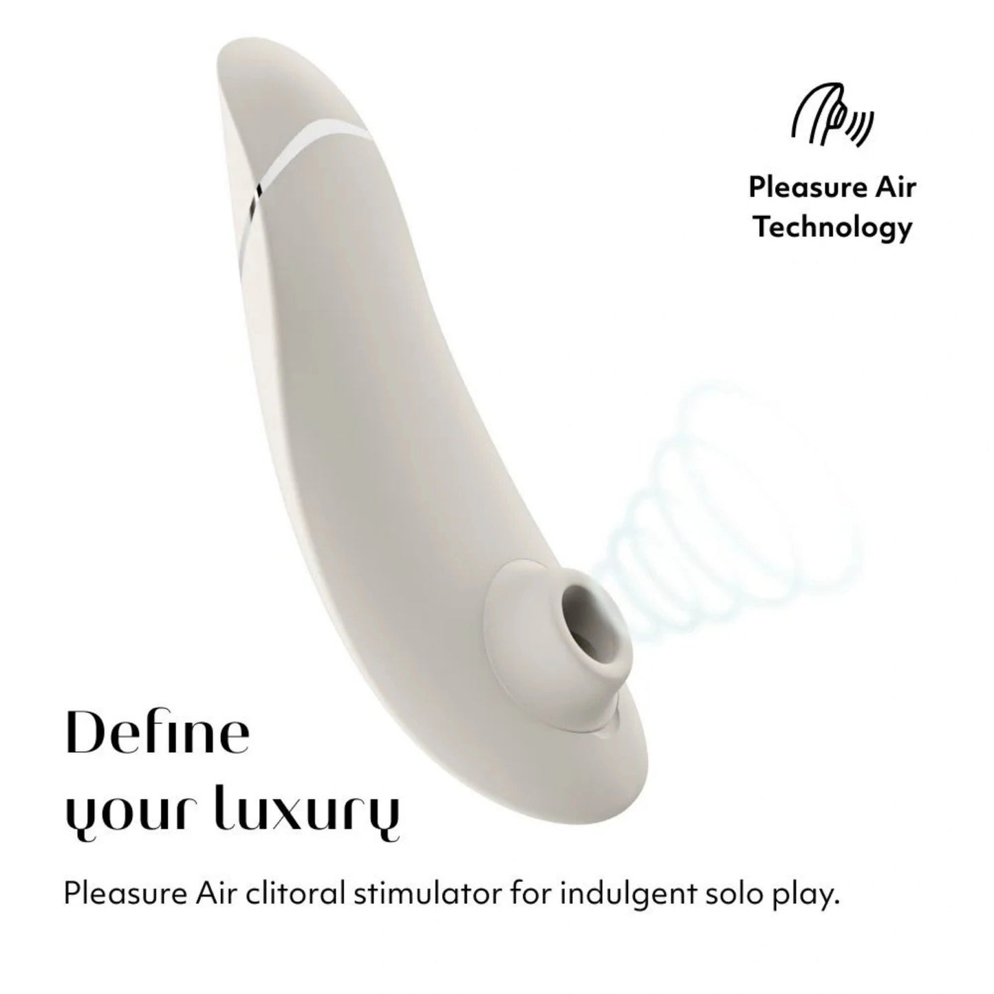 Womanizer Premium 2 Rechargeable Silicone Clitoral Suction Stimulator