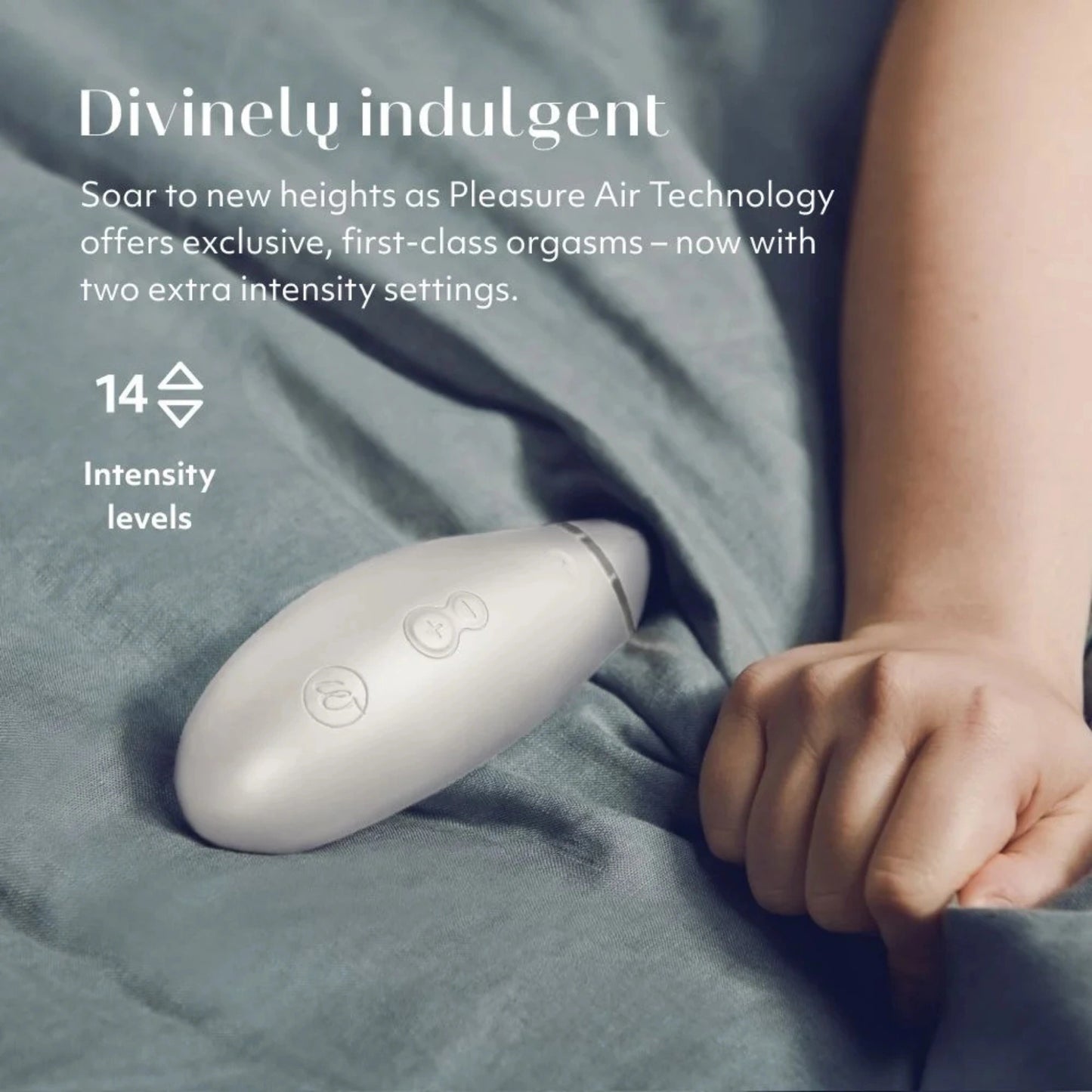 Womanizer Premium 2 Rechargeable Silicone Clitoral Suction Stimulator