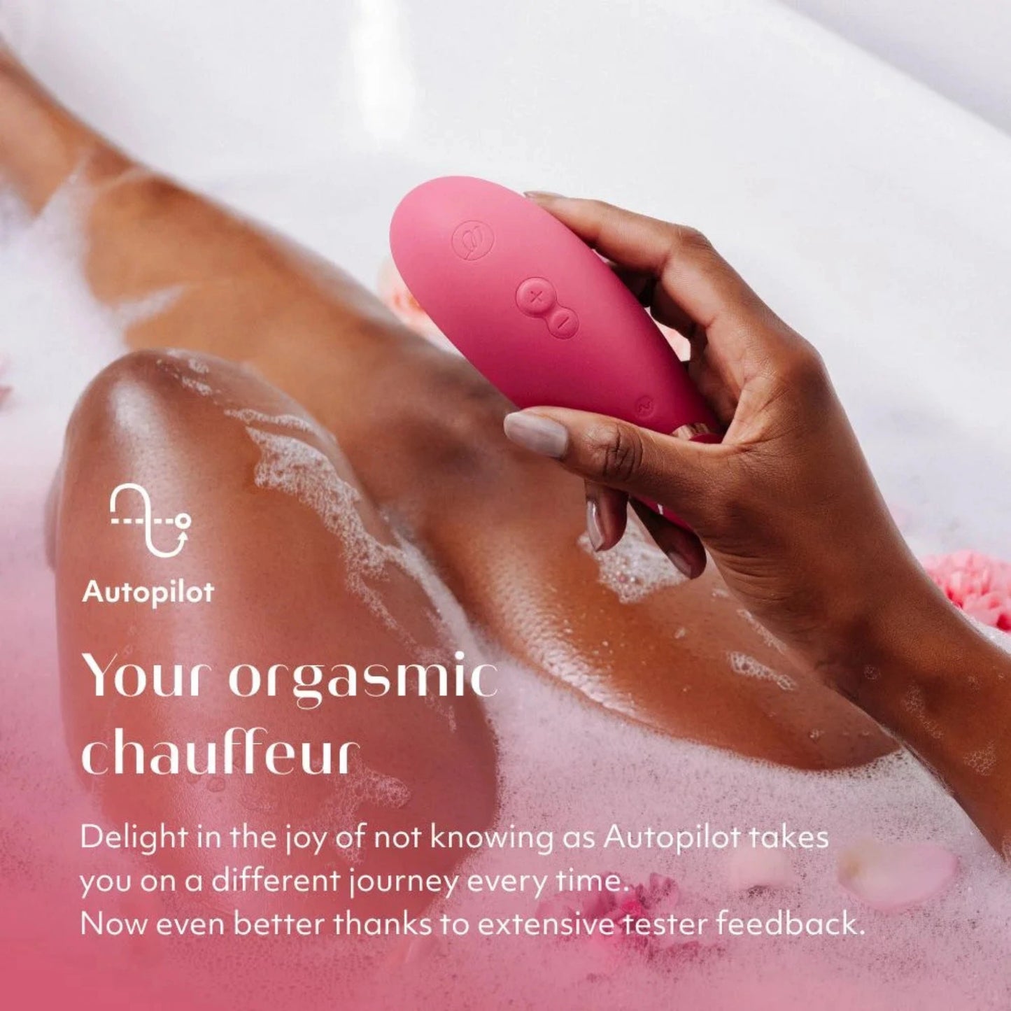 Womanizer Premium 2 Rechargeable Silicone Clitoral Suction Stimulator