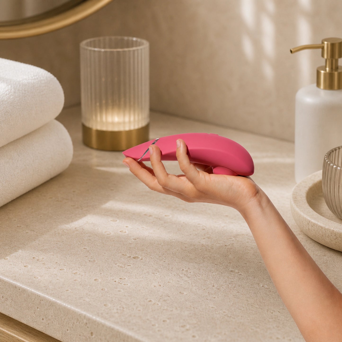 Womanizer Premium 2 Rechargeable Silicone Clitoral Suction Stimulator