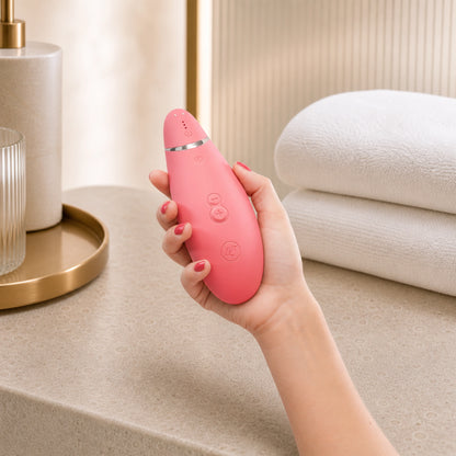 Womanizer Premium 2 Rechargeable Silicone Clitoral Suction Stimulator