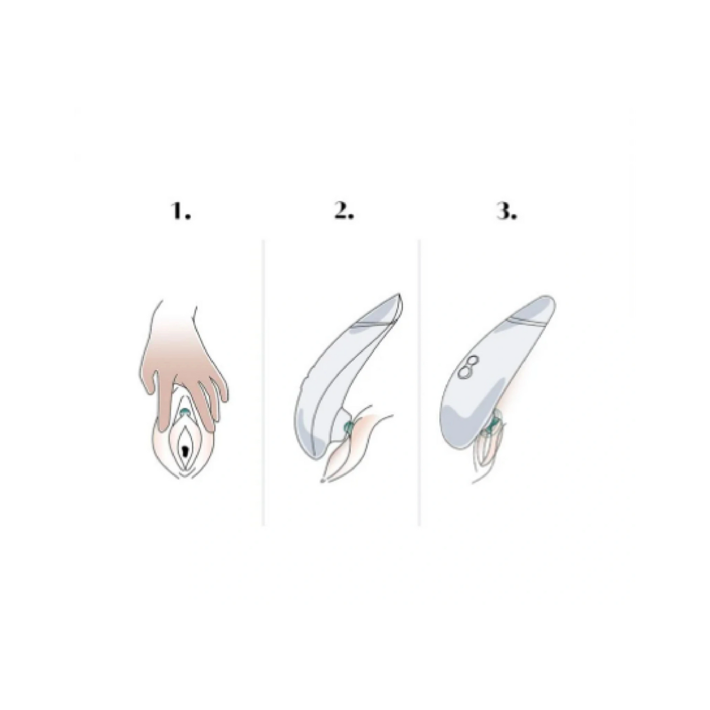 Womanizer Premium 2 Rechargeable Silicone Clitoral Suction Stimulator