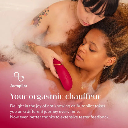 Womanizer Premium 2 Rechargeable Silicone Clitoral Suction Stimulator