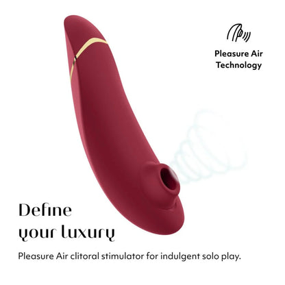 Womanizer Premium 2 Rechargeable Silicone Clitoral Suction Stimulator