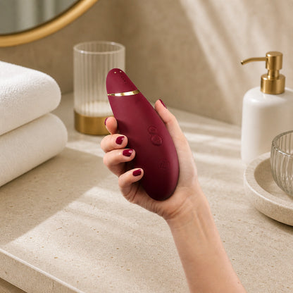 Womanizer Premium 2 Rechargeable Silicone Clitoral Suction Stimulator