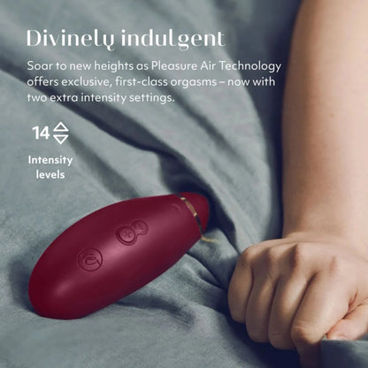 Womanizer Premium 2 Rechargeable Silicone Clitoral Suction Stimulator
